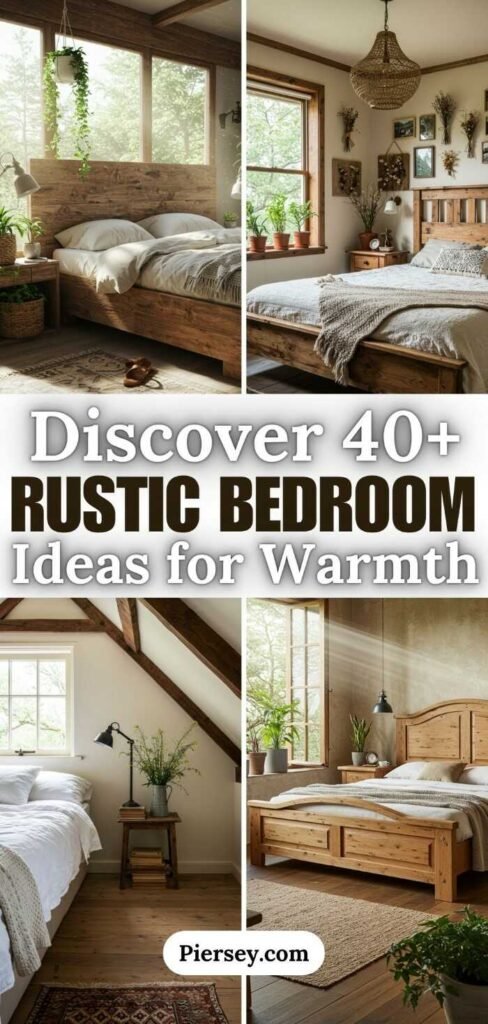 Rustic Bedroom Ideas with 40+ Creative & Cozy Tips | Piersey