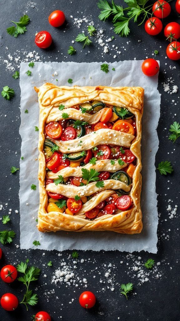 Mediterranean Vegetable Puff Pastry