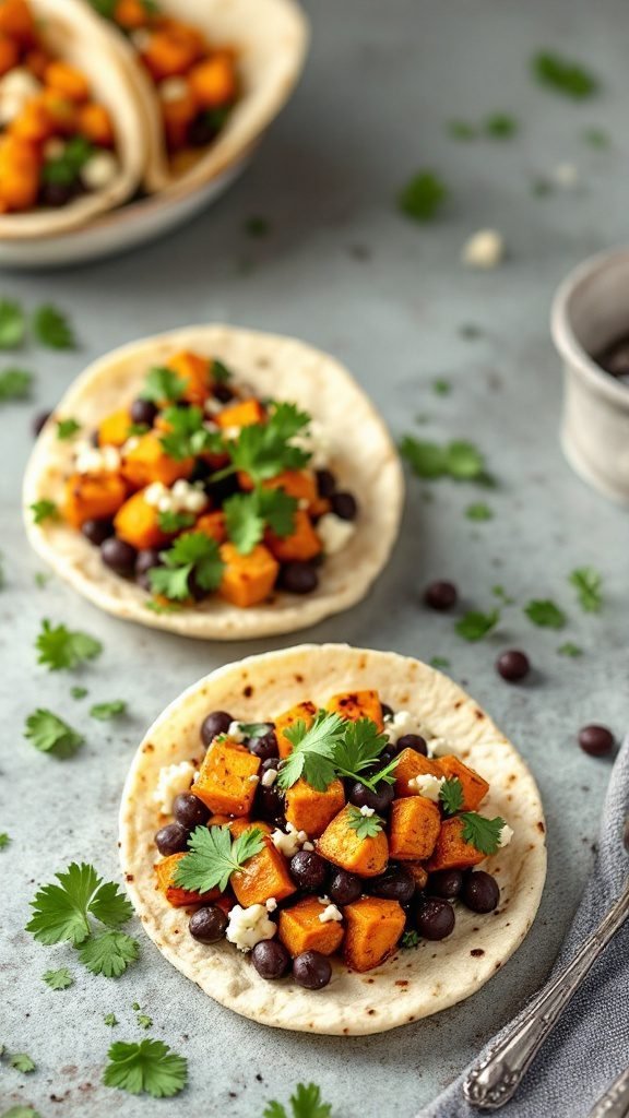 Sweet Potato and Black Bean Tacos