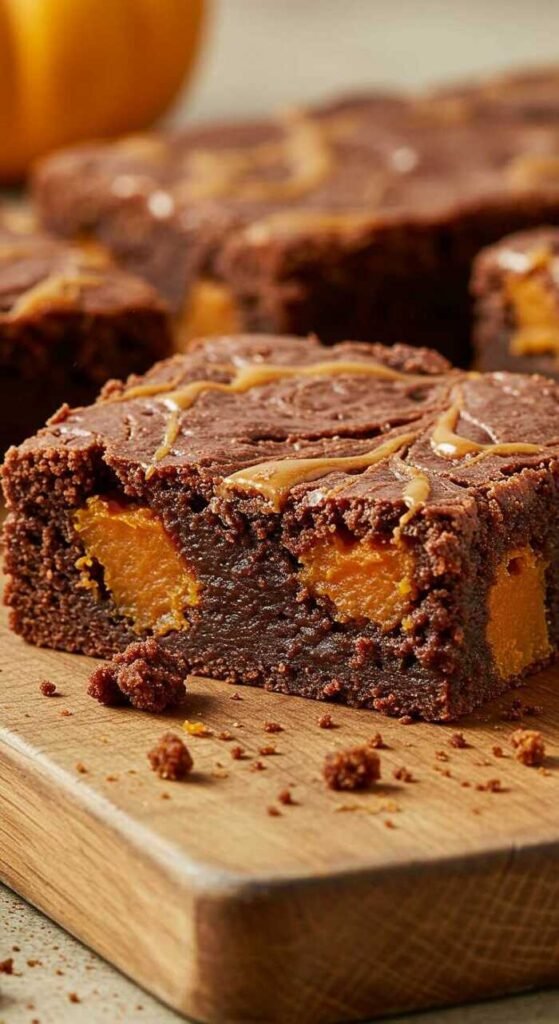 Pumpkin Spice Brownies